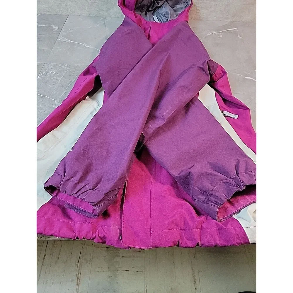 THE NORTH FACE Girls‎ Jacket Windbreaker Purple/Pink Size XL HYVENT DH730217